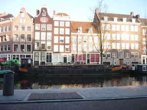 View across the Canal from Anne Franks house