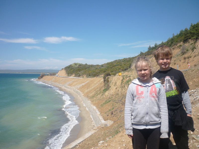 new walls to reinforce ANZAC cove