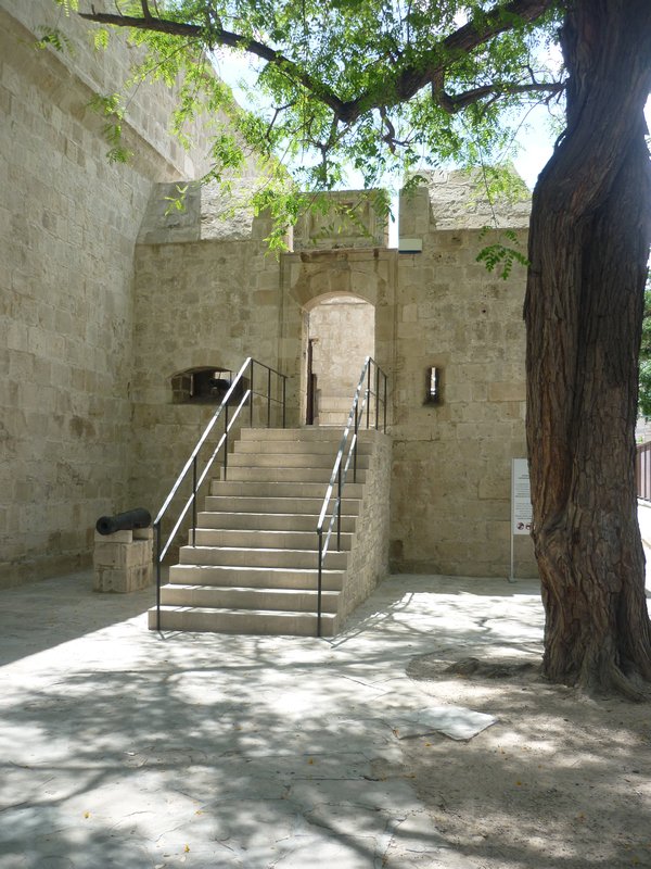 The castle in Limassol