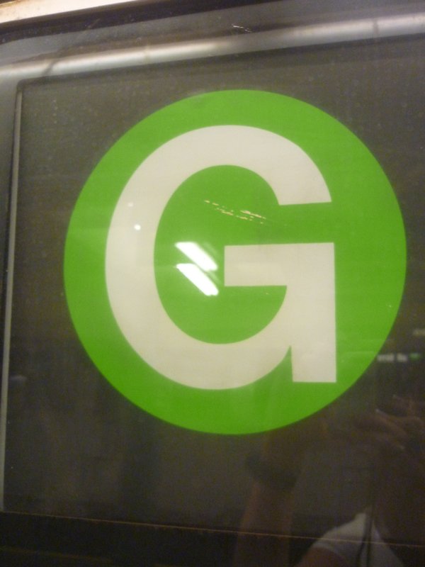 the "g"