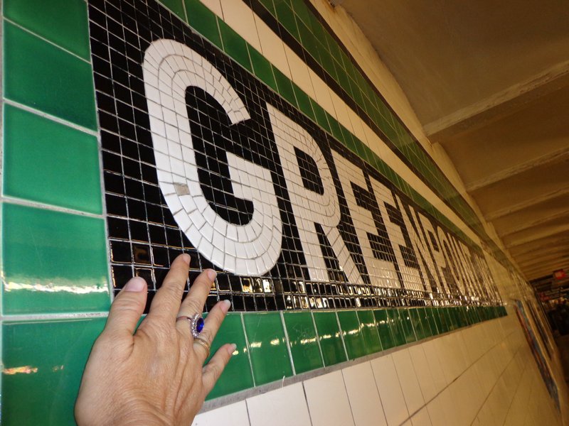 the precious at Greenpoint subway