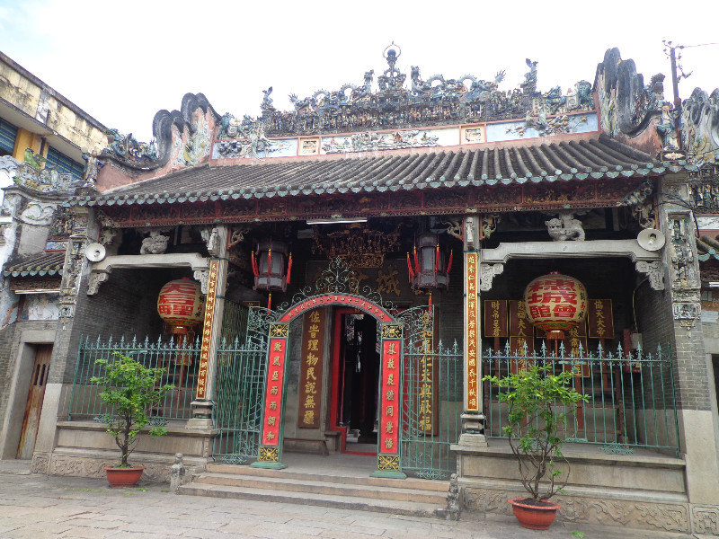 ancient temple in China Town