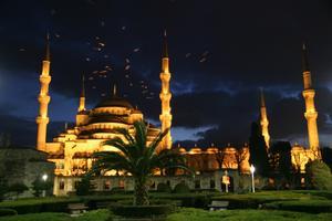 The Blue Mosque at Night