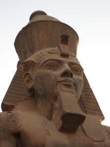 Statue of Ramses II at Luxor Temple