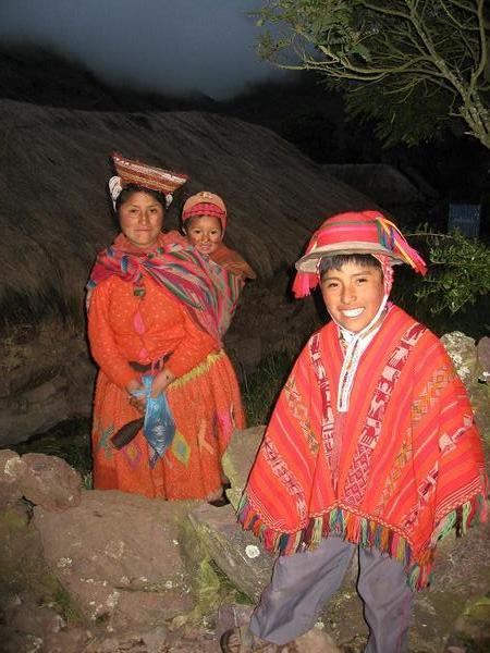 Local Peruvian Family.