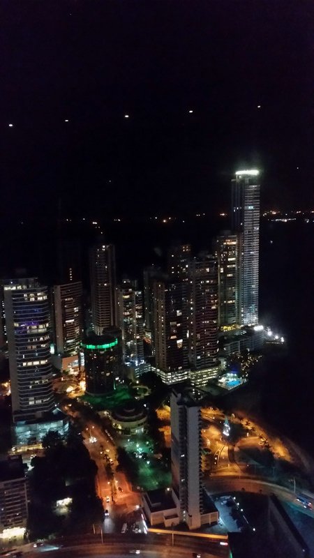 Panama City from the top of the Hard Rock Hotel 