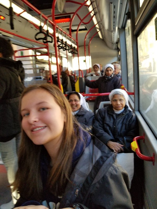 Sriracha and the nuns on bus 218