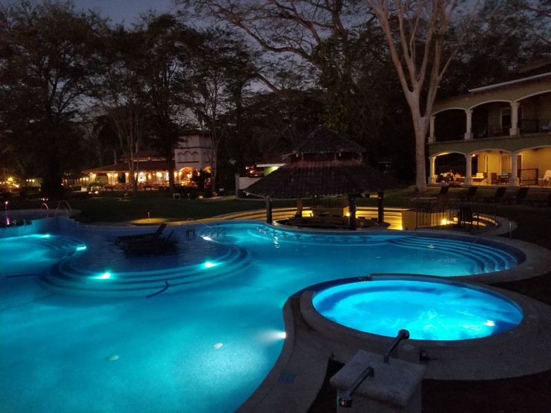 The pool at Casa Conde Beach Resort