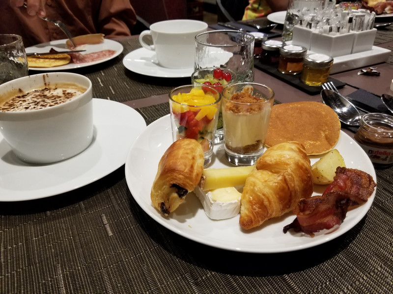 Breakfast at the Juliana in Paris