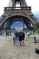 Kasie, Pedro, Lori and Sriracha at the Eiffel Tower
