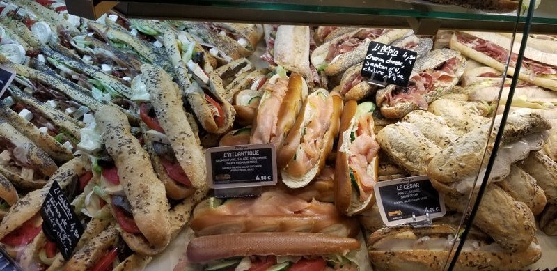 Sandwiches in Lyon