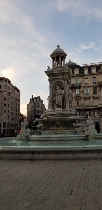 Fountain in Lyon