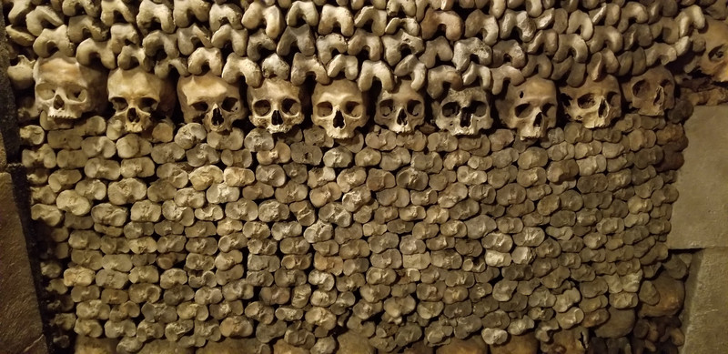 Catacombs  in Paris 
