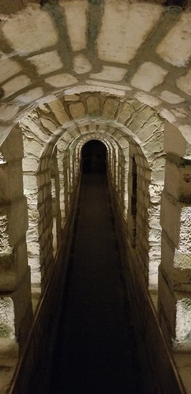 Catacombs in Paris 