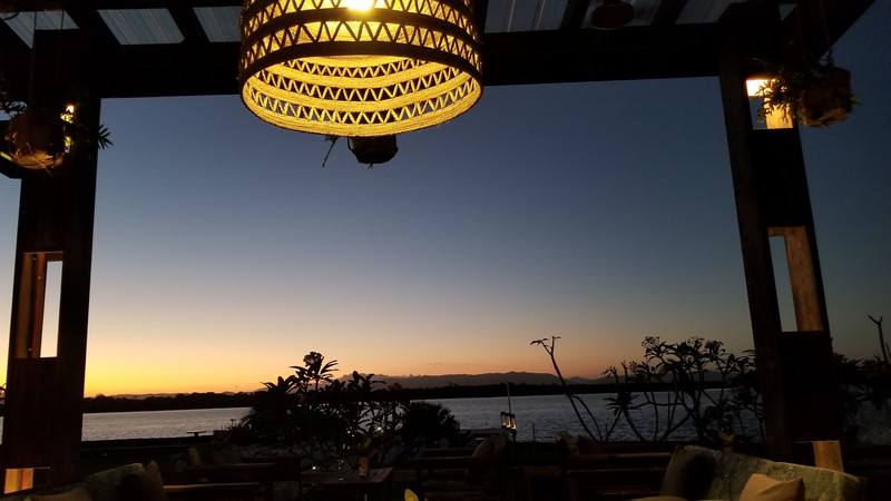 Overlooking the Bay of Placencia