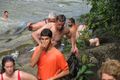 Hiking the rocks at Rio Pitahaya Las Paylas