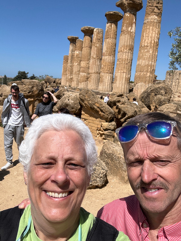 Pedro and Lori at the Valley of the Temples 