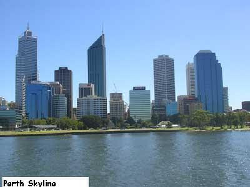Perth Skyline from River Cruise