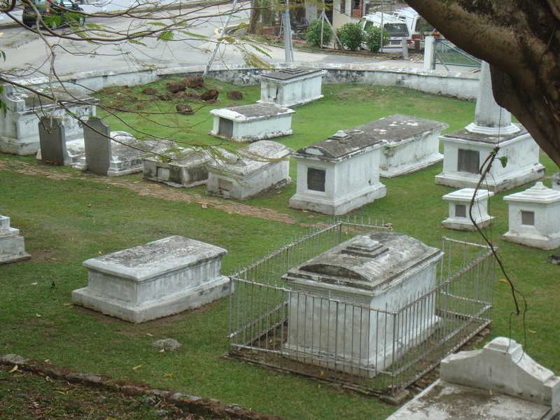 Graves - The Dutch Cemetery, Melaka