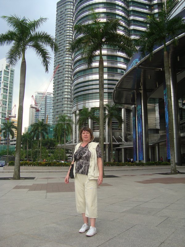 M Outside Petronas Towers