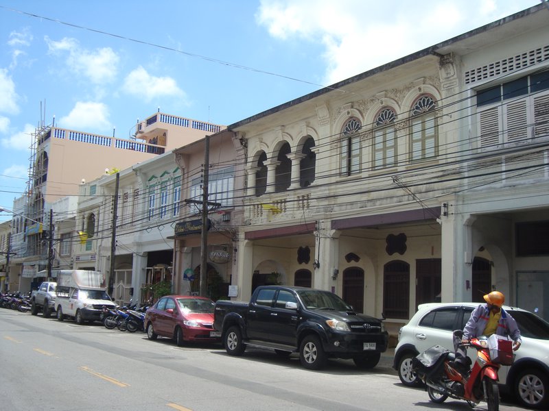 Sino- Portugese Style Buildings in Phuket Old Quarter