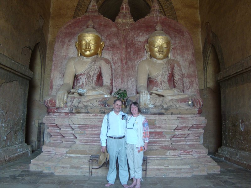 M and D at Dhammayangyi Pagoda