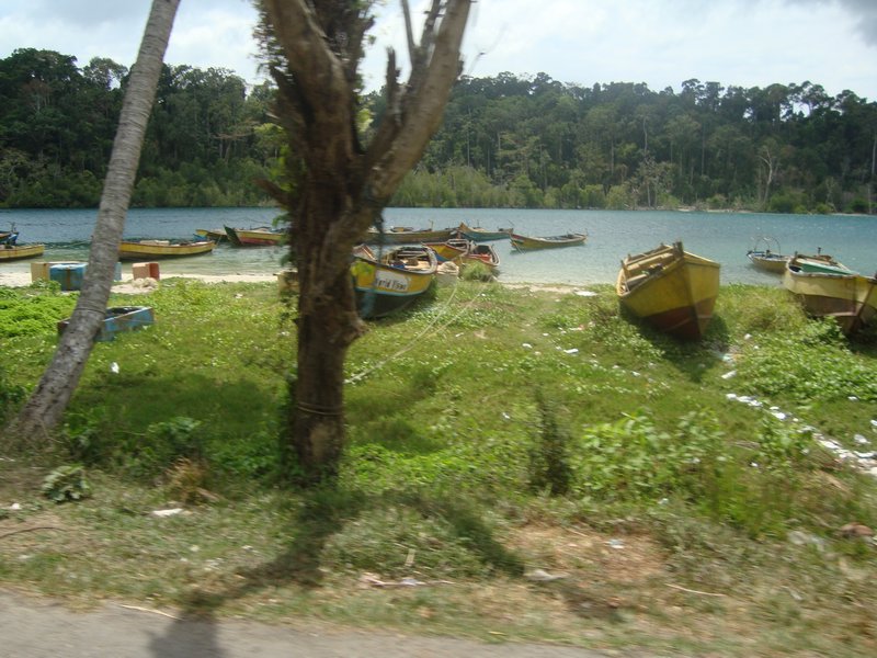View of the Andaman Islands from the Tuk Tuk