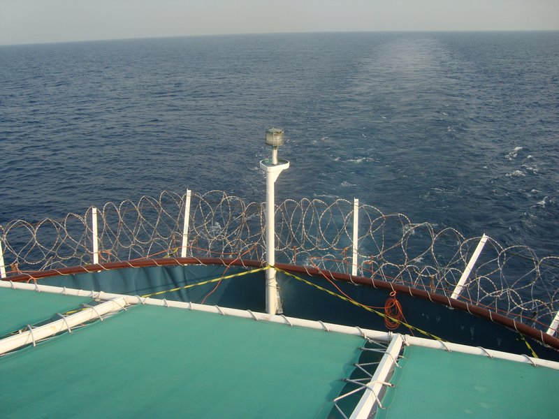 Barbed Wire on the Stern