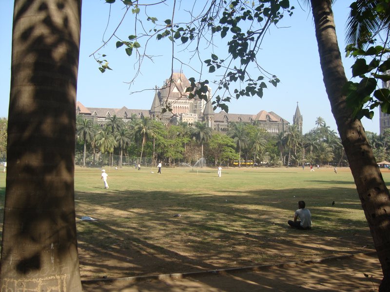 Colonial Buildings around Oval Maidan, Mumbai