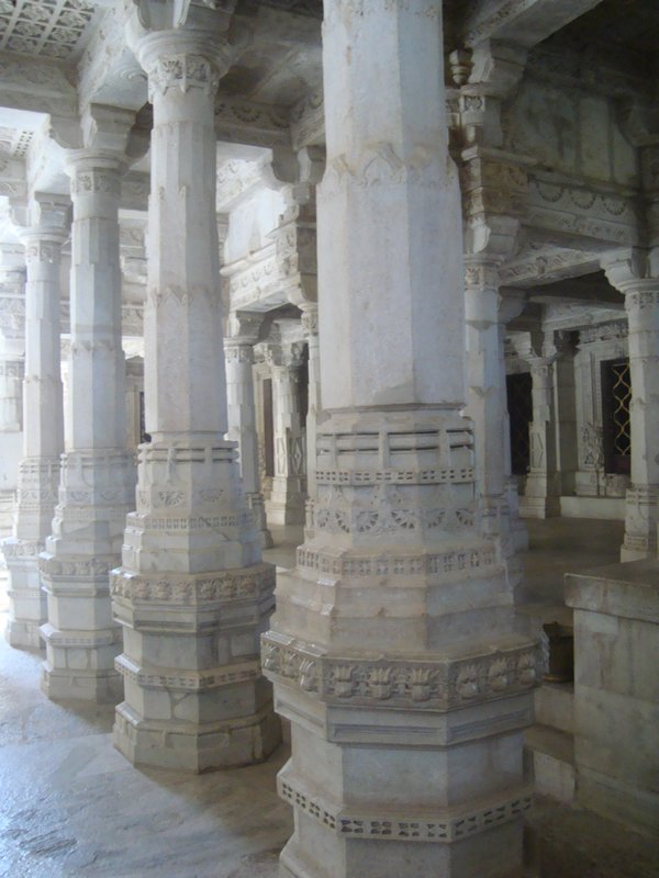 Adinatha Jain Temple Columns