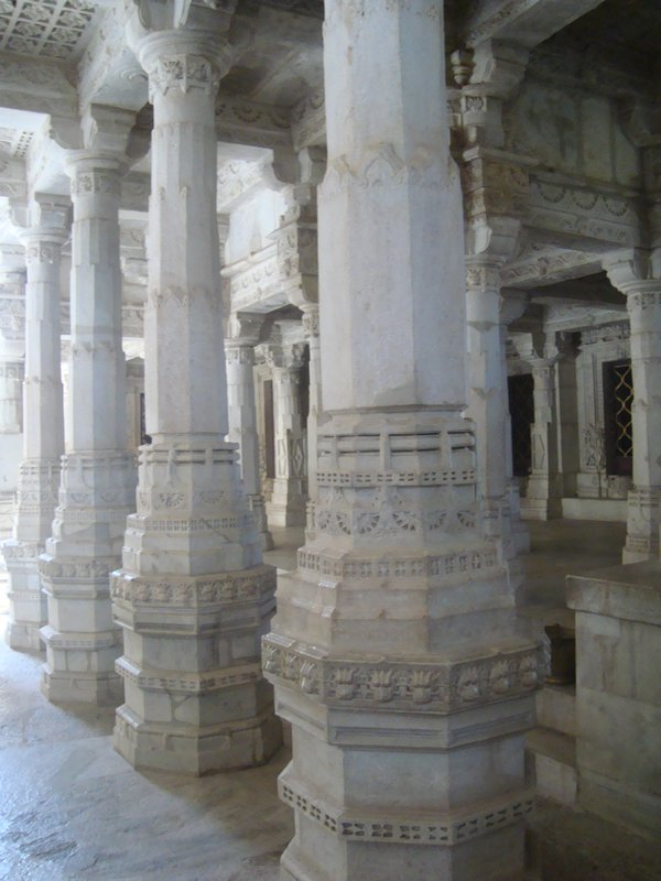 Columns - Adinatha Jain Temple