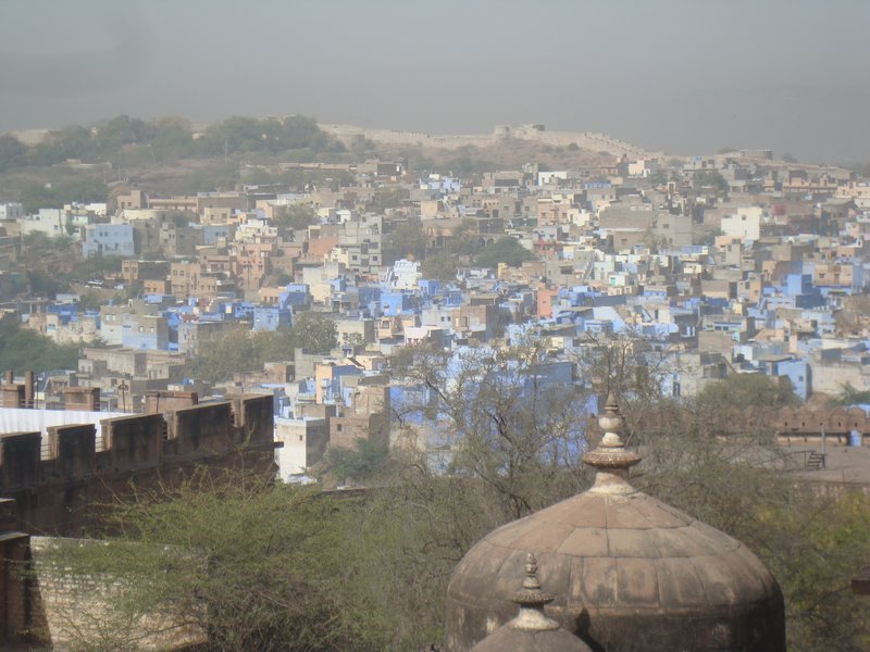 The Blue City From Meherangarh Fort.