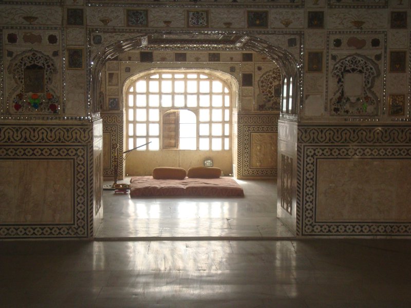 Amber Fort- Sheesh Mahal 