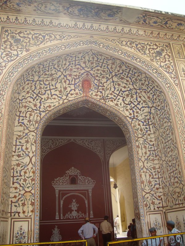 Entrance to the City Palace, Jaipur