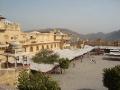 Main Courtyard at Amber Fort and Shri Sila Devi Temple