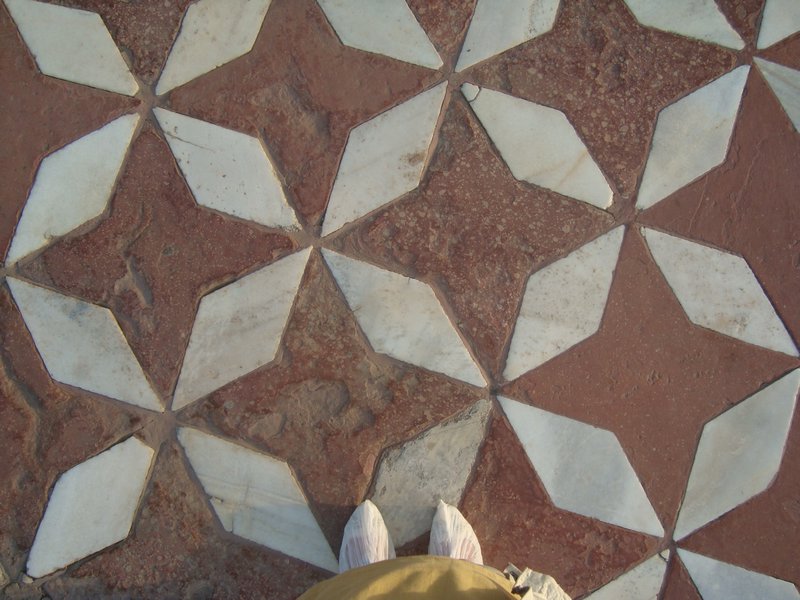Semi Precious Stones set into the Taj Mahal Facade