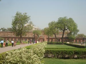 Main Courtyard, The Red Fort, Agra