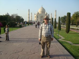 D at the Taj Mahal