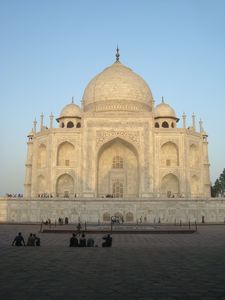 The Taj Mahal at Dusk
