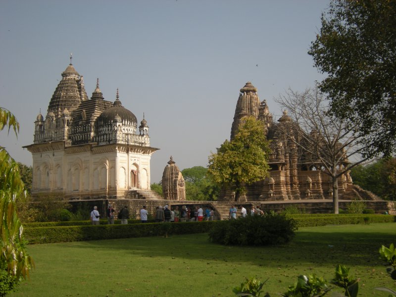 Khajuraho - A Temple in the  Western Complex