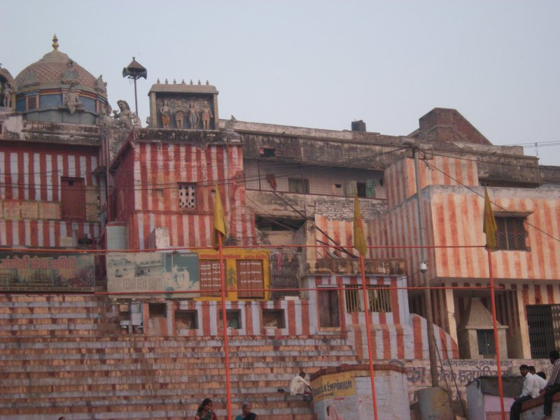Palaces on the Ghats at Varanasi