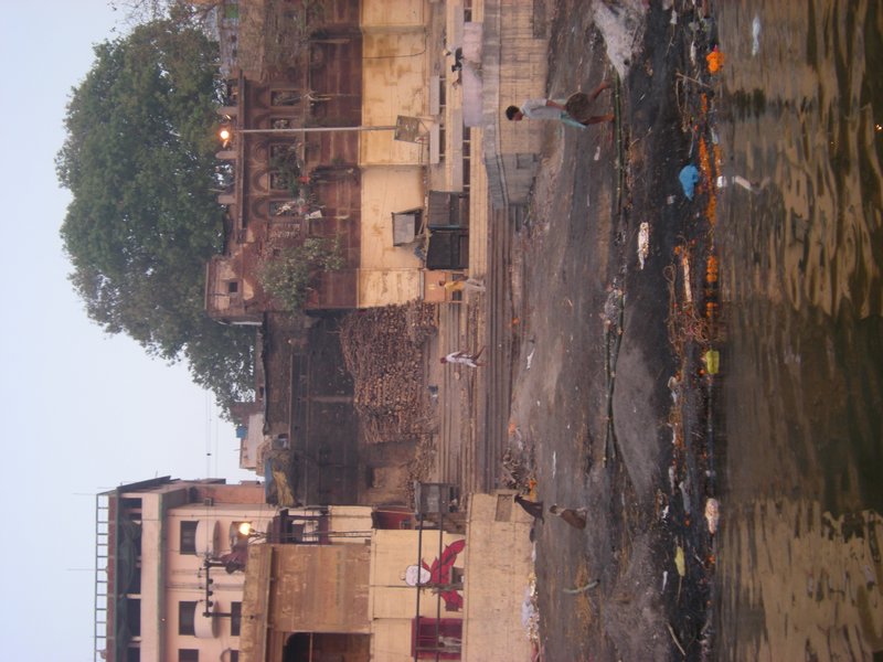 Cremation Site, Ganges River, Varanasi