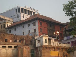 Palaces on River Ganges, Varanasi 