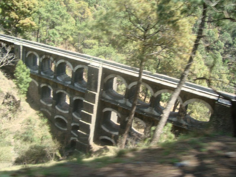 Viaduct on the Shimla Railway