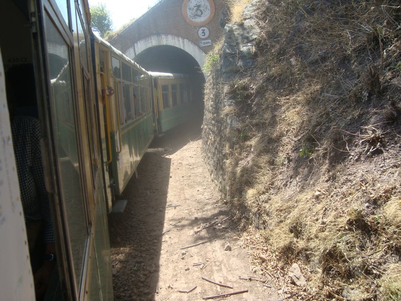 Himalayan Queen Approaching one of the 103 Tunnels