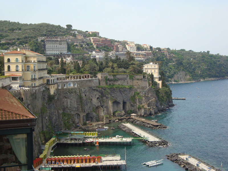 View of Marina Francesco from villa Comunale