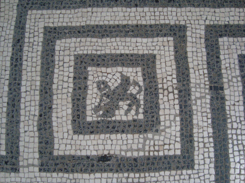 Mosaic in the Female Bath House