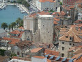 View over Split from the Top of the Clock Tower