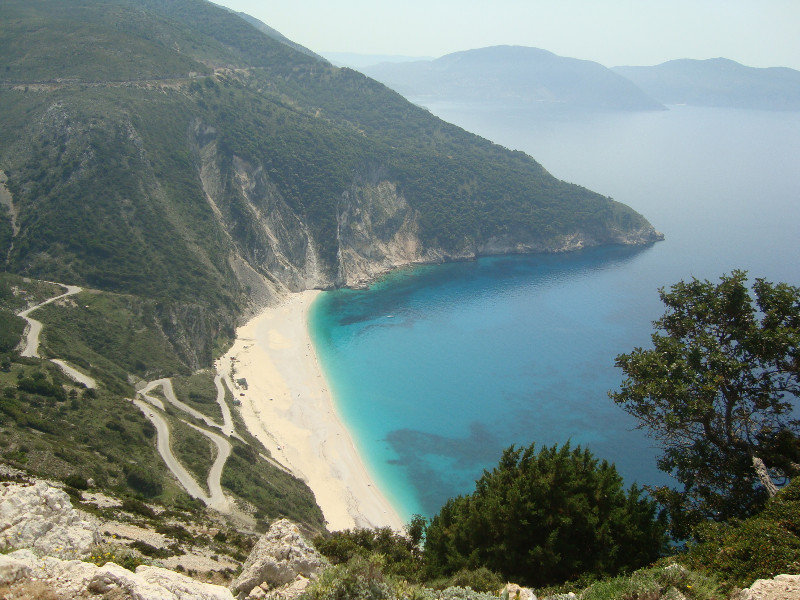 Beach on West of Island South of Assos