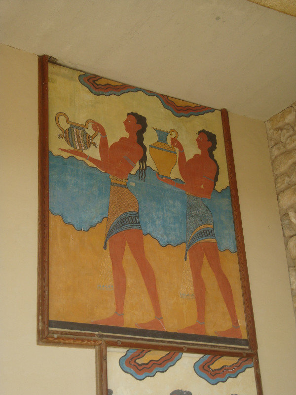 Minoan Frescos at Knossos